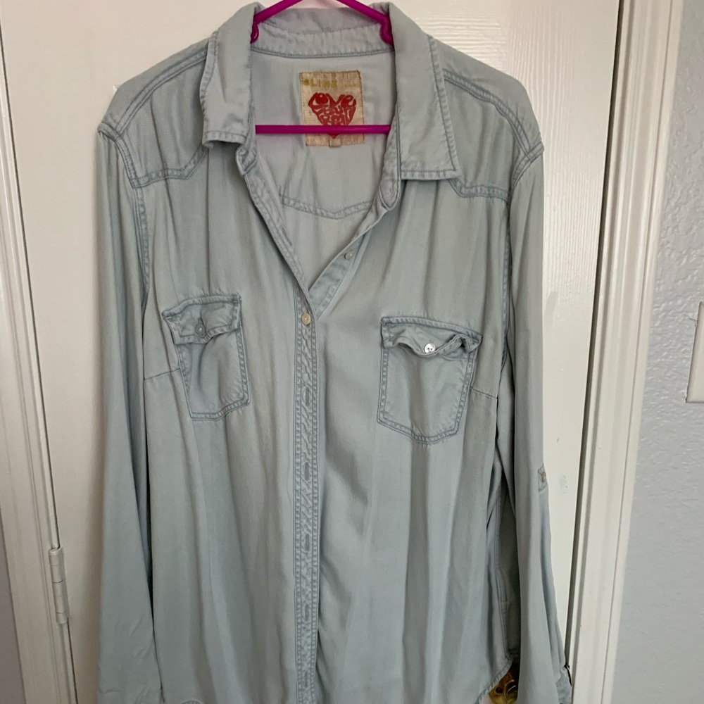 Denim shirt